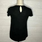 Mossimo black short sleeve babydoll top Size small Black Photo 2