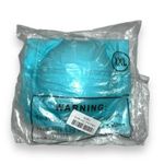 Boutique Womens Bandeau Strapless Bra Removeable Padding Stretchy Teal Blue XXL Photo 5