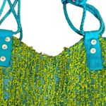 Cute Bright green and blue shoulder bag Photo 2