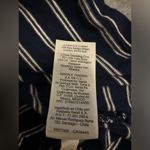 Madewell  Blue/White Striped T-Shirt Dress Size M Photo 5