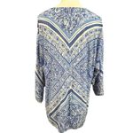 Lilly Pulitzer Jameson Blue Crush Open Waters Linen Sweater M/L Photo 2