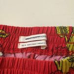 Urban Outfitters Red Floral Stretch Waist Shorts Size XS Photo 5