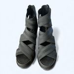 Sorel Joanie II Strap Wedge Sandal Black Gore Womens size 5.5 M Gorpcore Comfort Photo 8