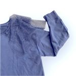 Lane Bryant Knit Top Sweatshirt with Mesh Detail, Plus Size 26/28 New w/Tag Photo 5