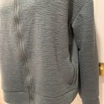 Reebok  | gray green zip up sweatshirt Photo 2