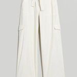 Madewell  Griff Superwide-Leg Cargo Pants in Garment Dye Cream Size 29 Photo 0