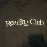 Black Hoodie Sweatshirt Pullover Design Size M Photo 1