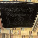 Brighton  “SAVANNAH” BLACK AND CREAM WOVEN SHOULDER BAG JUTE/STRAW MATERIAL Photo 10