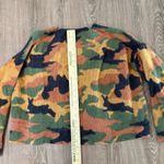 Madewell Cottontail Camo Wide-Sleeve Sweater Merino Wool Cropped Sweater | XL Photo 8