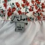 J for Justify  Floral Ruched Mini Dress Size Large NWT Photo 6