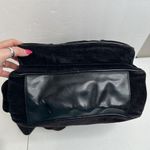 Juicy Couture Y2K Vintage Black Velour Backpack Bookbag Weekend Bag Travel Photo 7