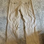 Willi Smith Tan Cargo Pants Lightweight Cotton Blend Photo 2