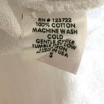 Xirena Cotton Long Sleeve Button Up Shirt Striped White Size S Photo 7