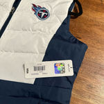 NFL Team Apparel NWT  Titans Puffer Vest Photo 4