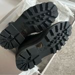 Jimmy Choo Bay Flat Chunky Leather Boots Black, Size EU 36.5 NEW Retail $1050 Photo 13