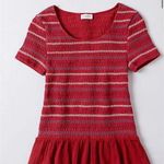 Anthropologie Meadow Rue Smocked Peplum top Photo 0