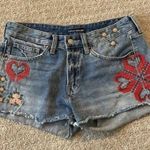 Lucky Brand  Mid Rise Boy Denim Shorts Photo 3