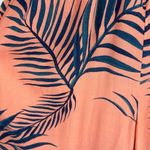 Cleobella Peach Tropical Print Wide Leg Sleeveless Jumpsuit XS Photo 7