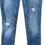 Free People SZ 24 Great Heights Jeans Distressed Low-Rise Frayed Hem We The Free Photo 2