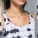 Lululemon  Studio Racerback Ghost Weave White Black Size 6 Photo 6