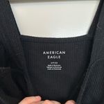 American Eagle Black ribbed bodysuit tank Photo 1