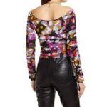 Open Edit New Tags  XL Floral Faux Wrap Top Women's Photo 1