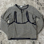 Le lis  Striped Tank & Cardigan Set Size Medium Photo 0