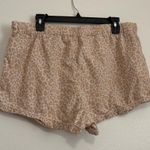 J.Crew Women’s  PJ shorts, animal print size large Photo 5
