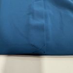 Calvin Klein Teal Ruched Pleated Front Stretch Crepe Sheath Dress Size 6 Photo 5