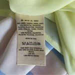 Maeve  Geometric Long Maxi Dress Yellow Green Blue size small Photo 9