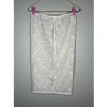 With Jean New  Dylan Midi‎ Skirt in White Dahlia Small S Photo 4