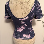 Lululemon Align T-Shirt Circulate Tie Dye Mineral Blue Multi Womens Size 4 Photo 0