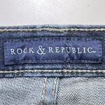 Rock & Republic  Denim Berlin Mid Rise Skinny Jean - Medium Wash - 6 Long Photo 3
