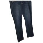 CAbi Dark Rinse Blue Moon Indie Style 514 Straight Leg Denim Jeans 10 Photo 4