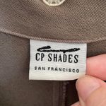 CP Shades  Beige Oversized Button Down Shirt Small Photo 4