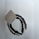 Fashion Tidbits NWT Scrunch Satin Fabric Chic Floral Shiny 3pc Headbands Junior Black Photo 7