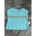 a.n.a New Approach Women's Plus Size 0X Malibu V Neck T-Shirt Photo 2