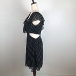 Y2K vintage speechless polkadot cut out dress L Black Size L Photo 3
