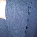 Jones New York ‎ Blue Drawstring Cowl Neck Sweater Size XL Photo 1