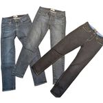 Paige 3 PAIRS!  Jeans 26 Peg Skinny Skyline Ankle Peg Legging Stretch Made In USA Photo 0