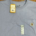 Carhartt NWT Loose Fit Heavyweight Blue Short Sleeve Tee Casual Cotton size M Photo 1