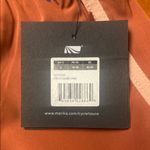 Stylish Women's Athletic Shorts in Rust by Nike Orange Size L Photo 2