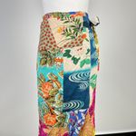 Johnny Was NWOT  Soft Side Wrap Pants Womens Sz XXL Multicolored Tropical Pull on Photo 3