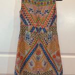 Hemant and Nandita Hermant & Nandita Silk Beaded Dress - Women Size S - Multicolored Photo 1