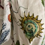 New Alemais Sea Life Print Maxi Dress White Size 4 Photo 8