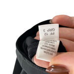 St. John Women’s L Asymmetrical Zipper Bomber Jacket Solid Black Sporty Casual Photo 9