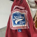 Superdry Vintage  Maroon and Cream Striped Halter Tank Photo 1