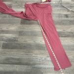 We Wander NWT Stitch Fix Pink Lounge Set Short Sleeve Top Full Length Pants Q50 Size XL Photo 8