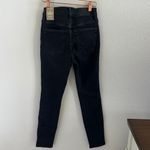 Madewell NWT 10" High Rise Skinny Black Denim Jeans Stretch 25 Petite Photo 1
