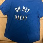 Old Navy  royal blue white vacation short sleeve shirt Photo 0